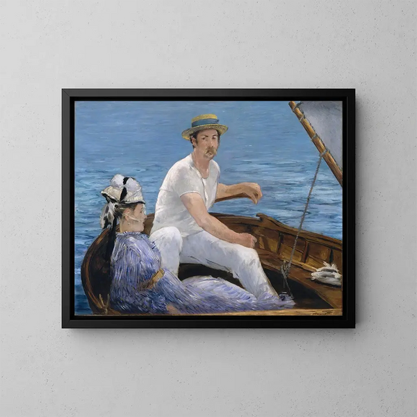 Navigation - Édouard Manet — kehystetty taideteos seinällä