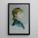 Émilie Louise Delabigne 1848-1910 dite Valtesse de la Bigne - Édouard Manet — kehystetty taideteos seinällä