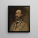 Jean-Baptiste Faure 1830-1914 - Édouard Manet — kehystetty taideteos seinällä
