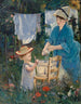 Pyykinpesutaidetuloste - Édouard Manet — näkymä teoksesta
