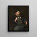 Le Bon Bock - Édouard Manet — kehystetty taideteos seinällä