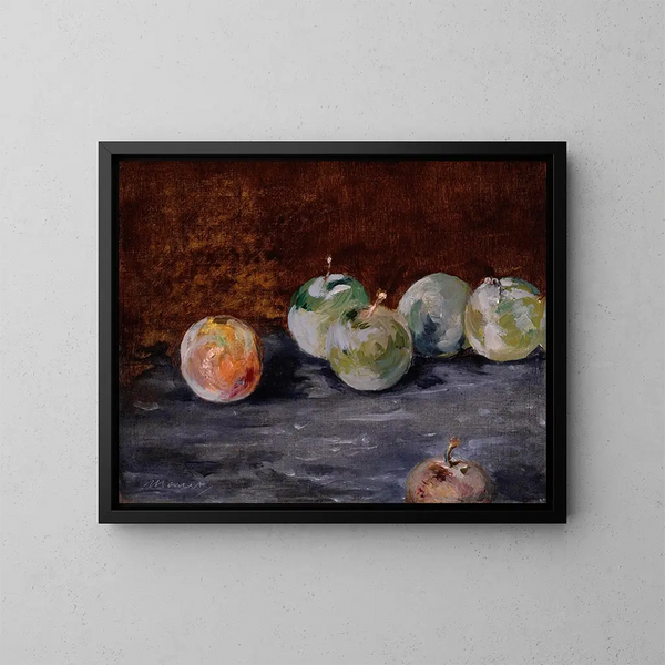 Prunes - Édouard Manet — kehystetty taideteos seinällä