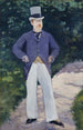 Portrait de Julien de la Rochenoire - Édouard Manet — näkymä teoksesta