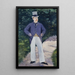 Portrait de Julien de la Rochenoire - Édouard Manet — kehystetty taideteos seinällä