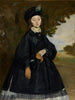 Muotokuva Madame Brunetista - Édouard Manet — näkymä teoksesta