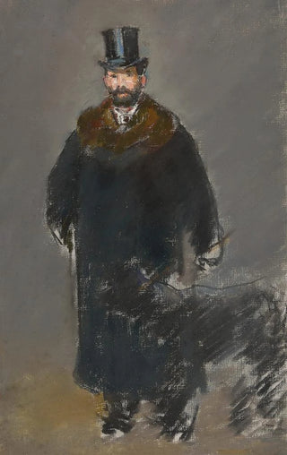 douard Manet - The Man with the Dog.webp