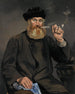 Tupakoitsija - Édouard Manet — näkymä teoksesta