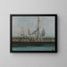 Le quai de Boulogne-sur-Mer - Édouard Manet — kehystetty taideteos seinällä