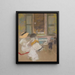 Edessä paviljonkeja - Édouard Vuillard — kehystetty taideteos seinällä