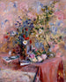 Kukat - Édouard Vuillard — näkymä teoksesta