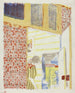 Sisämaalaus roosan tapetin kanssa III - Édouard Vuillard — näkymä teoksesta