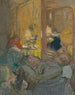 Sisämaalaus kolmesta henkilöstä - Édouard Vuillard — näkymä teoksesta