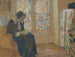 Nuori nainen lukemassa - Édouard Vuillard — näkymä teoksesta