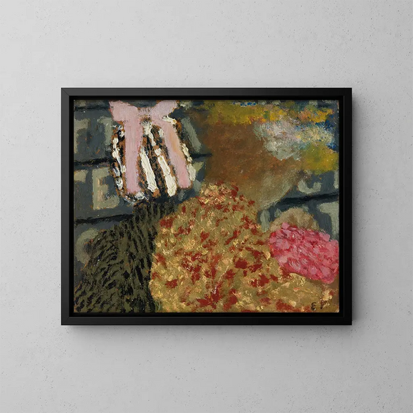 La Nourrice - Édouard Vuillard — kehystetty taideteos seinällä