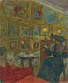 La visiteuse - Édouard Vuillard — näkymä teoksesta