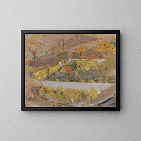 maisemasta Englannissa - Édouard Vuillard — kehystetty taideteos seinällä