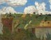 Paysage de l'Île-de-France - Édouard Vuillard — näkymä teoksesta