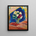 Le Bouquet et le Livre - Édouard Vuillard — kehystetty taideteos seinällä