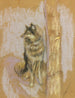 Gérardmerin koira- ja susimaalaus - Édouard Vuillard — näkymä teoksesta