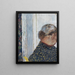 Le Chignon - Édouard Vuillard — kehystetty taideteos seinällä