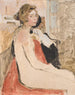 Le Modèle - Édouard Vuillard — näkymä teoksesta