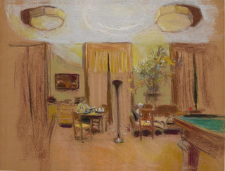 douard Vuillard - Lucy Hessel and Lulu in the Large DrawingRoom at Les Clayes.webp