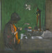 Madame Hessel in hänen kylpyhuoneessaan - Édouard Vuillard — näkymä teoksesta