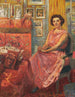 Madame Reine Bénard - Édouard Vuillard — näkymä teoksesta