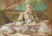 Madame Vuillardin maalaus ruokapöydässä - Édouard Vuillard — näkymä teoksesta