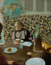 Madame Vuillardin vihreän ripustuksen alla - Édouard Vuillard — näkymä teoksesta