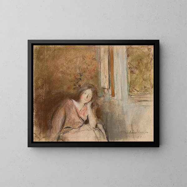 Madeleine Sidonie - Édouard Vuillard — kehystetty taideteos seinällä