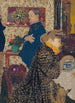 Misia et Vallotton Villeneuve - Édouard Vuillard — kehystetty taideteos seinällä