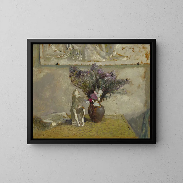 Luonnollinen kuolema Léda - Édouard Vuillard — kehystetty taideteos seinällä