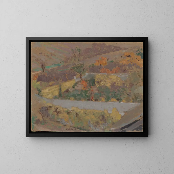 Verger - Édouard Vuillard — kehystetty taideteos seinällä