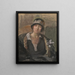 Juliette Weil - Édouard Vuillard - Muotokuva — kehystetty taideteos seinällä