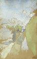 Sentier au bord de la mer Vasouy - Édouard Vuillard — näkymä teoksesta