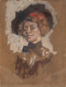 Suzanne Tristan Bernard - Édouard Vuillard maalaus — näkymä teoksesta