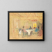 Table - Édouard Vuillard — kehystetty taideteos seinällä