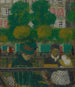 Parisissa sijaitsevan Tuileries-puutarhan maalaus - Édouard Vuillard — näkymä teoksesta