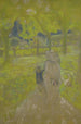 Étude pour Matin ensoleillé - Édouard Vuillard — näkymä teoksesta