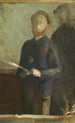 Étude pour Autoportrait avec Waroquy - Édouard Vuillard — näkymä teoksesta