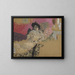 Étude pour le portrait de Madame Delierre - Édouard Vuillard — kehystetty taideteos seinällä