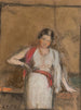 Édouard Vuillard - Madame Freyssinetin muotokuvan luonnos — näkymä teoksesta