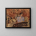 tutkimus Madame Lucien Sauphar'n muotokuvasta - Édouard Vuillard — kehystetty taideteos seinällä