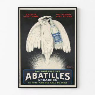 Vintage juliste Eau Minérale des Abatilles Arcachon