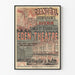 Suuri hyväntekeväisyysjuhla -juliste Eden-teatterissa 1886