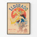 Vintage juliste Eldorado Music Hall 1894 - Taiteellinen seinäkoristelu