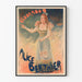 Vintage juliste Eldorado Alice Berthier kanssa - Retroseinäkkeiden sisustus