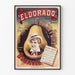 Vintage juliste Eldorado Se on sinun pääsiäispääsi seinäkoriste