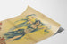 Vintagejuliste Emilienne Vildier Réunionin kreoli